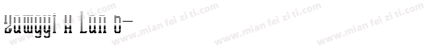 Zawgyi A Lan 6字体转换